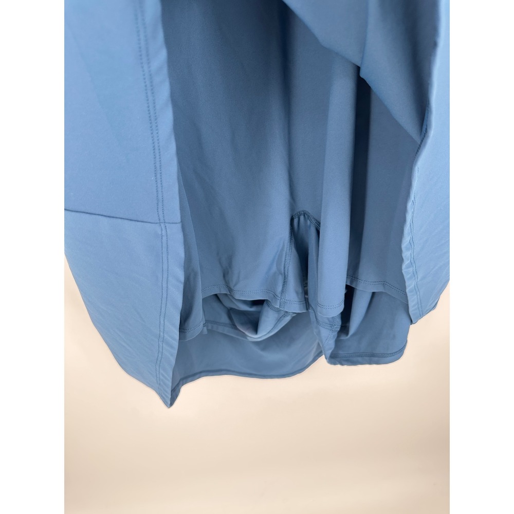 Halara Dress Women 3X Blue Open Back Built In Shorts Activewear Athleisure - Picture 4 of 9